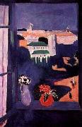 Henri Matisse Window at Tangier, oil